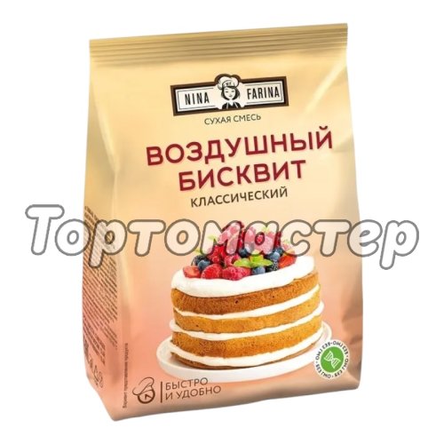 Смесь для приготовления бисквита воздушного классического Nina Farina 300 г 