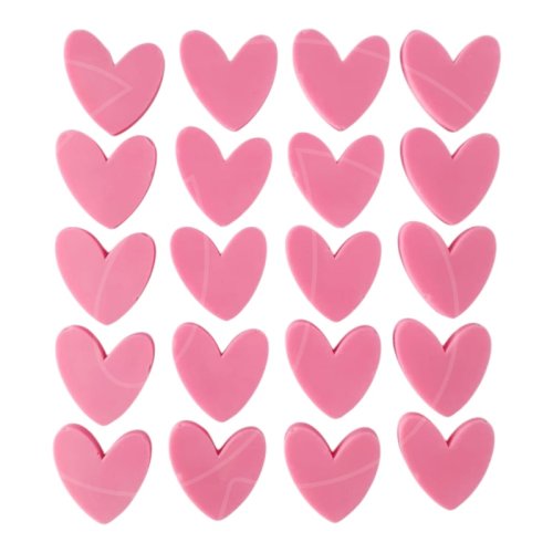 Фигурка из шоколадной глазури "Сердечки тильда мини" 