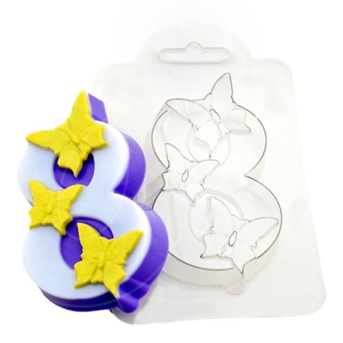 Форма пластиковая "Восьмёрка Бабочки" 