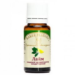 Ароматизатор пищевой натуральный Baker Flavors "Лайм" 10 мл 