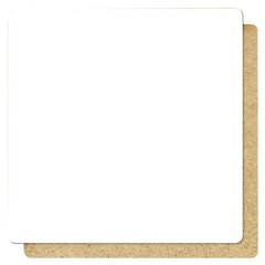 Подложка под торт ЛХДФ Белая 20х20 см ТСКЛ32